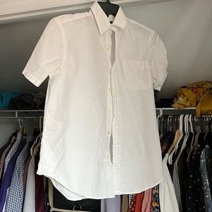 Ralph Lauren Button Down, Size Small, White